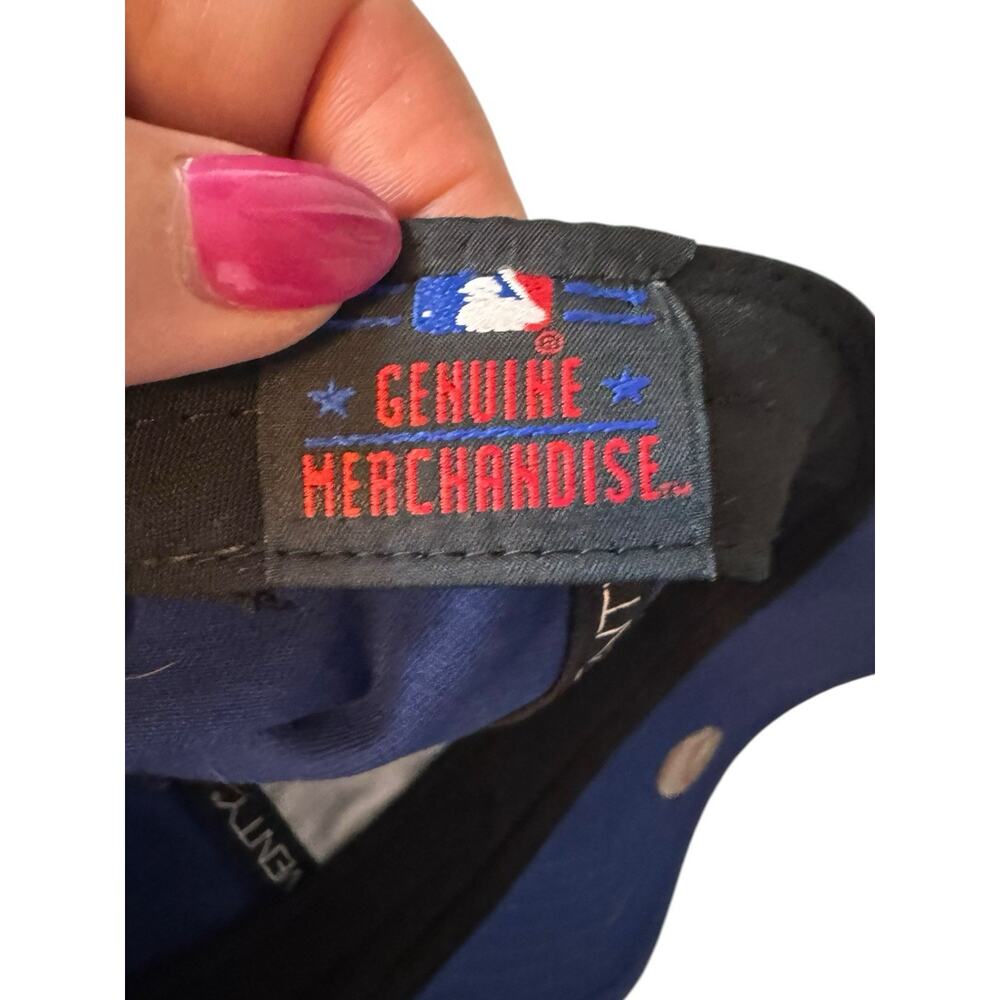 Chicago Cubs Hat Cap Strap Back MLB Baseball Blue Red Unisex One Size New Era - Picture 8 of 11